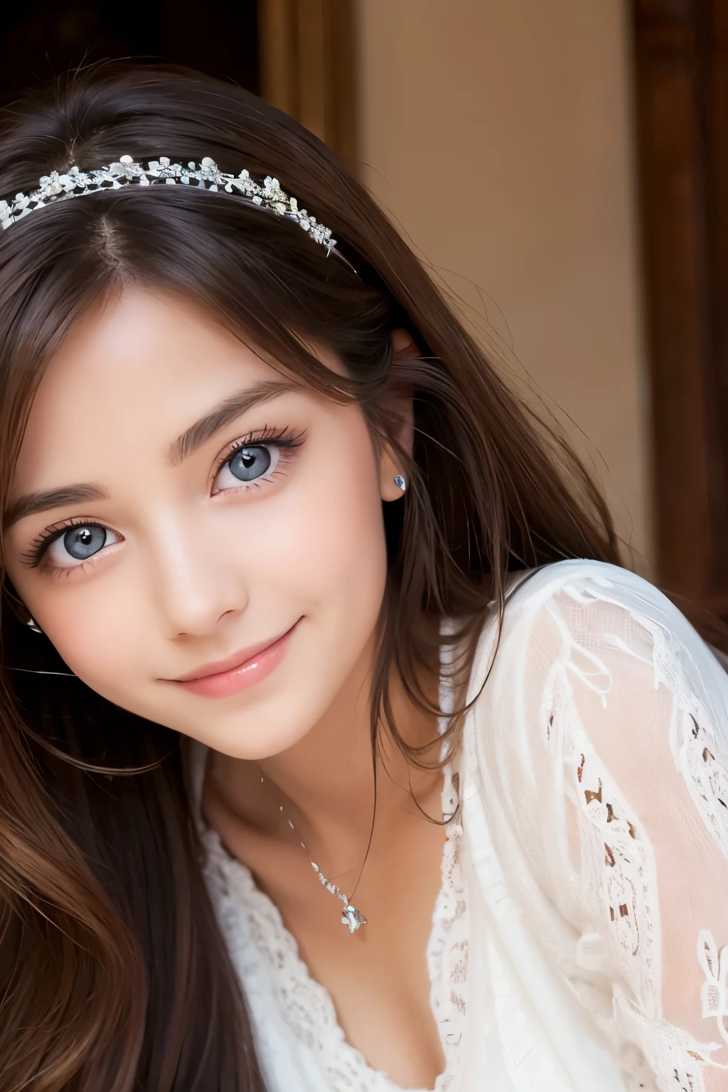 Italian、French、smile、woman、young、Shining eyes、Big eyes、Beauty、beautiful、