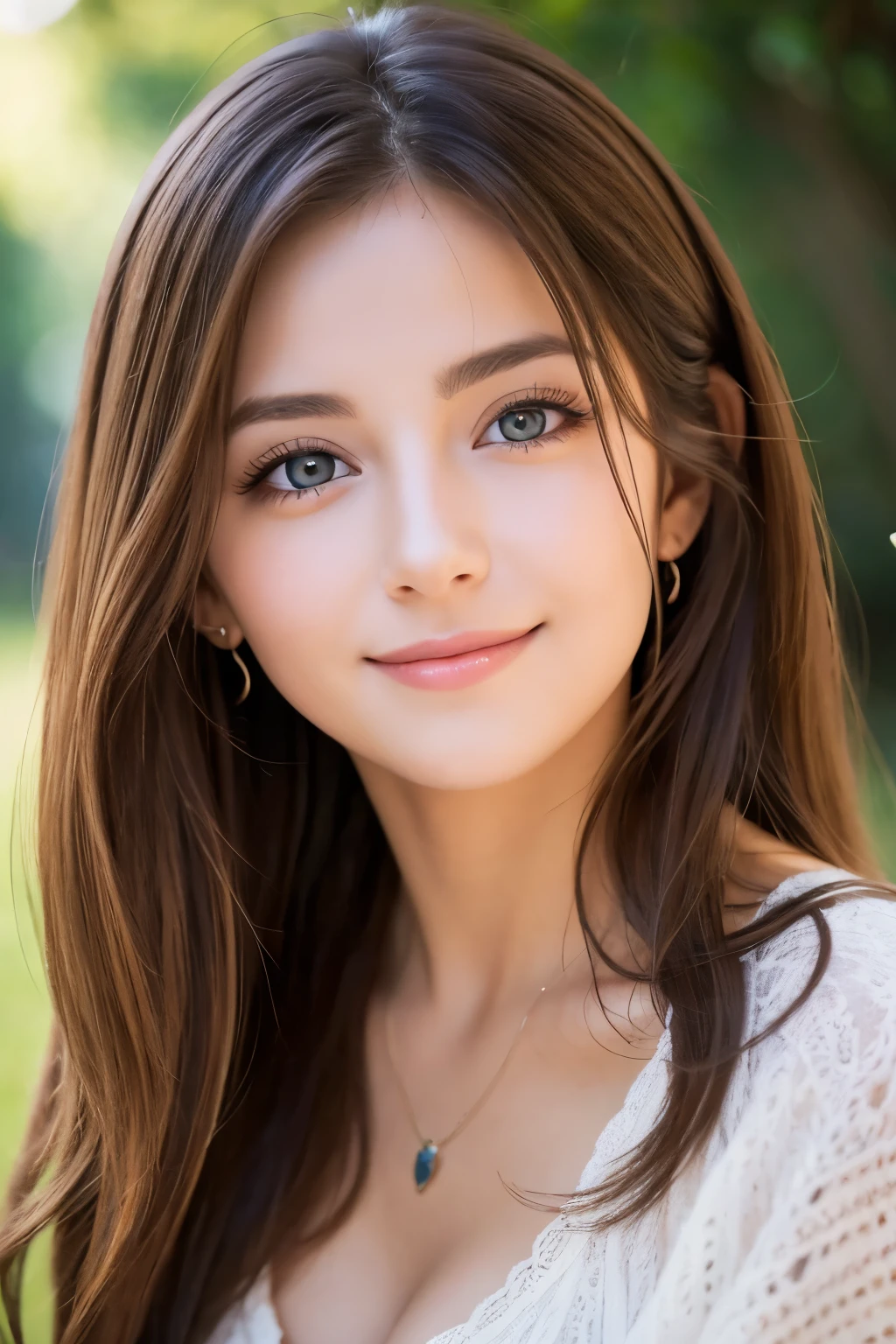 Italian、French、smile、woman、young、Shining eyes、Big eyes、Beauty、beautiful、