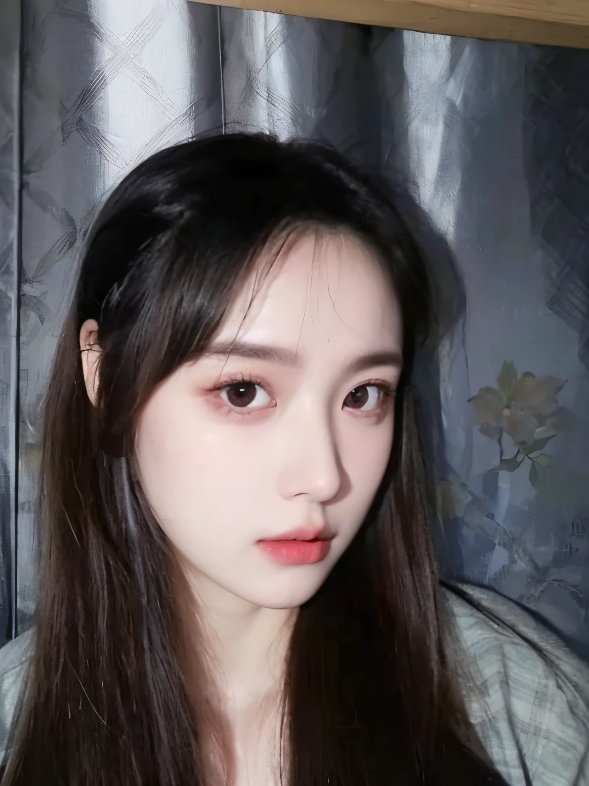 (masterpiece:1.2, top quality), (In fact, photoIn fact:1.4), beautiful 그림,
Looking at the audience, whole body, front view:0.6,
1 girl, Japanese, high school girl, (long hair:1.5), dry your hair, (half, halfdo), forehead, hair between eyes, big bust:0.8,
beautiful hair, pretty face, beautiful and delicate eyes, beautiful쇄골, beautiful body, beautiful , beautiful thighs, beautiful legs, beautiful fingers,
(beautiful 풍경), , school,
((칼라 half소매 셔츠, White shirt, , gray plaid pleated skirt, blue plaid bow tie)), White,
(permanent, , lift up skirt, hold the hem of the skirt, Put your hand on your chest, My hand is trapped),
blush, ,