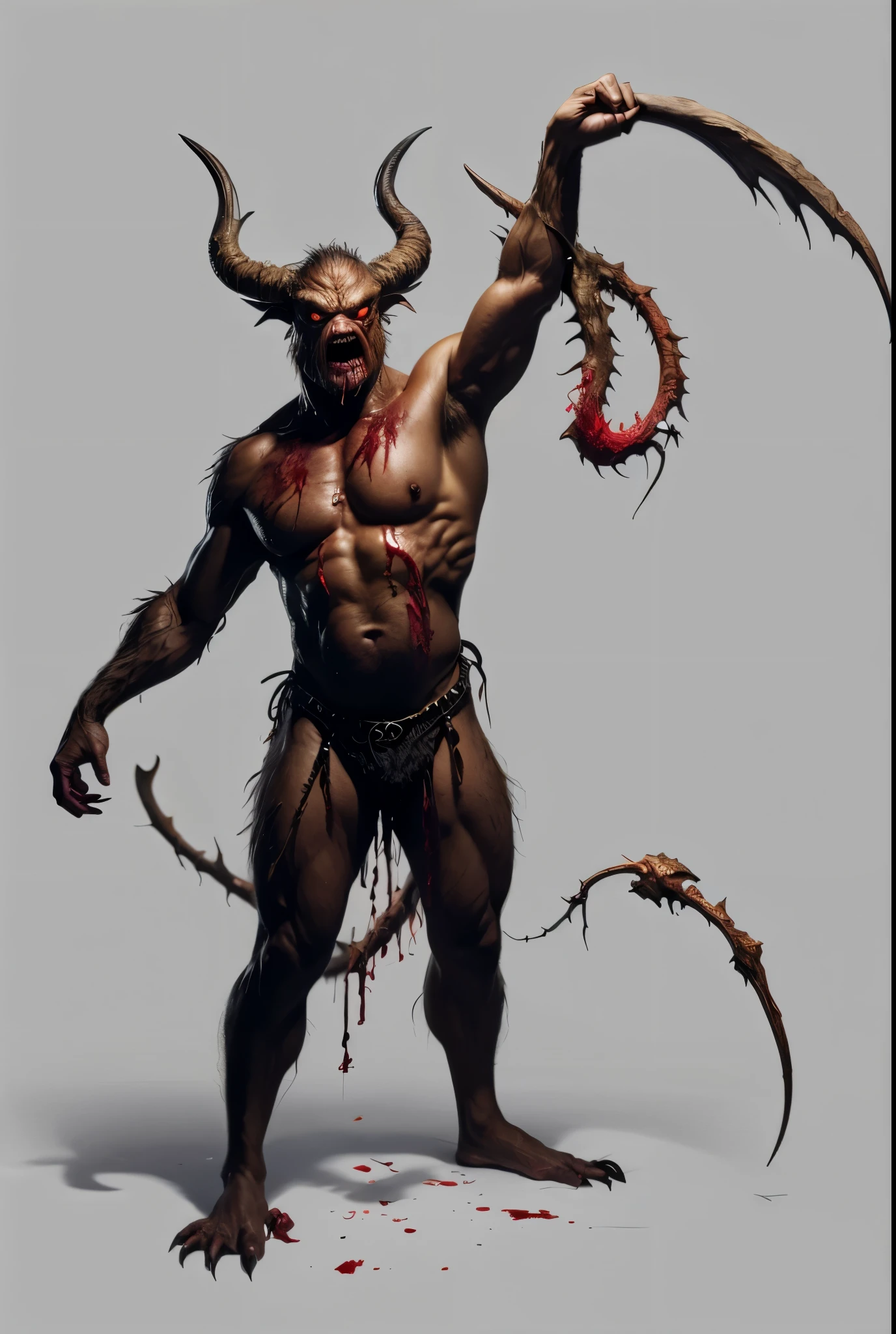 whole body、Please raise your arms high、Sharp Claws、expensive、expensive、obesity、always Bloody、Bloody、Bloody、Best image quality、masterpiece、8k、odd number、strongest、Brutal、monster、killer ghost、Huge wrestler、Large build、Face of fear、suction cup、obesity、8k,1 red skinned goblin,Highly detailed fantasy characters、Humanoid organisms、creature concept art、concept creature character art、超リアルなファンタジーmonster,Surreal,Real Skin,Realistic texture,