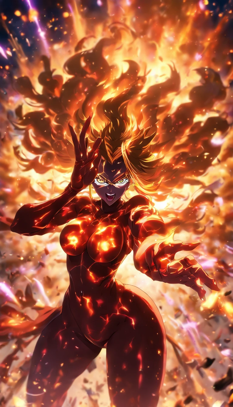 Overlord Explosion woman nude Glasses goddess