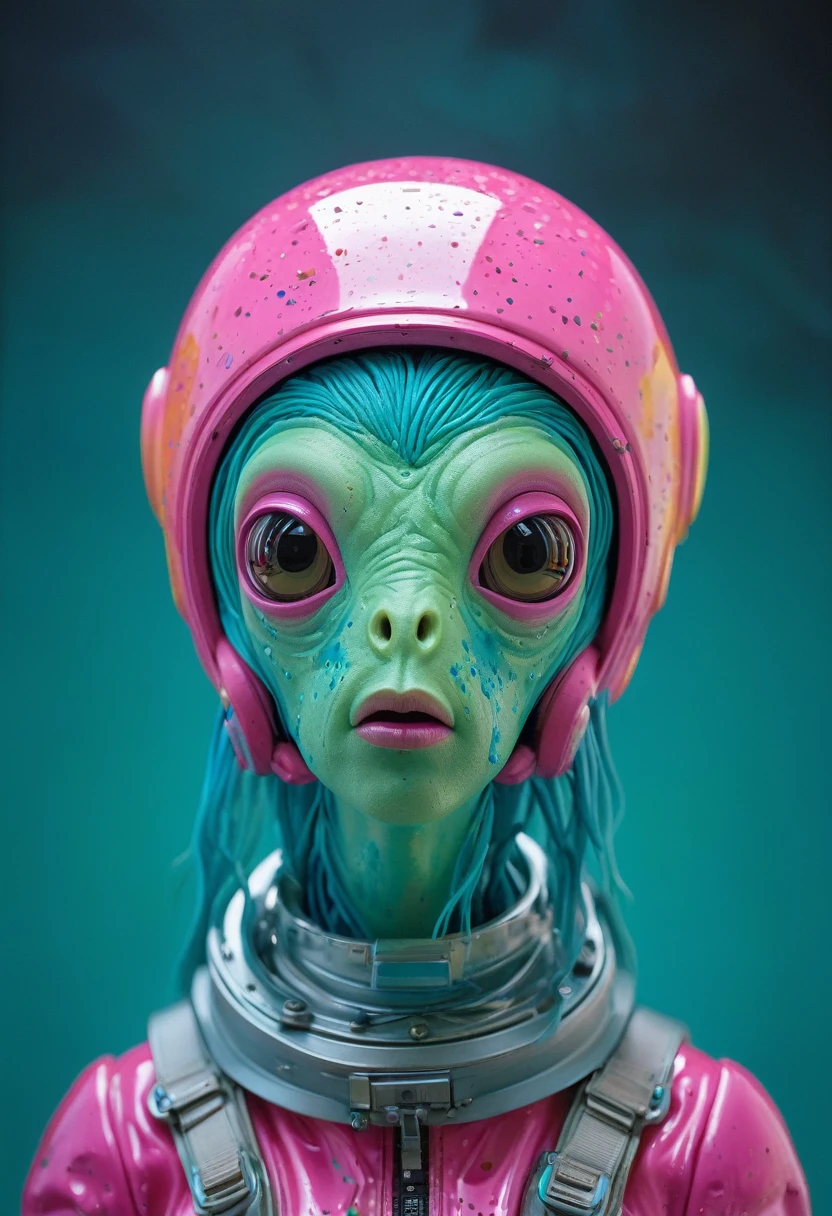 8K, ARTISTIC photogrAphy, best quAlity, mAsterpiece: 1.2), A (potrAit:1.2) Don Bluth Style  ASTRONAUT Cthulhu pink Toon Doll, full body RAW candid cinema, cyan hair, 16mm, color graded portra 400 film, remarkable color, ultra realistic, sad admosphere, dark lighting, oppressive atmosphere, depressive colors, kodak portra 400, photograph,r, Natural Light,  Pinhead lighgts, blur reflection, Brush Strokes, Smooth, abstract, Splatter, Oil On Canvas, rainbow colors, fractal isometrics details bioluminescens : a stunning realistic photograph of wet bone structure, 3d render, octane render, intricately detailed, titanium decorative headdress, cinematic, trending on artstation | Isometric | Centered