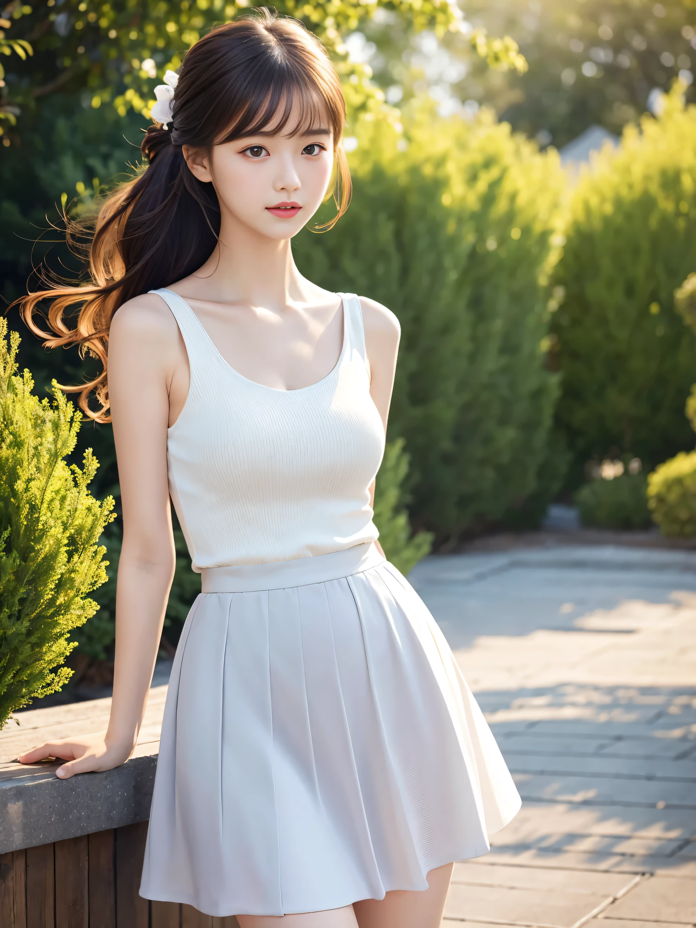 highest quality, Excellent details, Ultra-high resolution, (Faithfulness: 1.4), Best illustrations, Favorite Details, Very condensed one girl, Delicate and beautiful features, Delicate clavicle, High quality fishtail skirt, Shyness