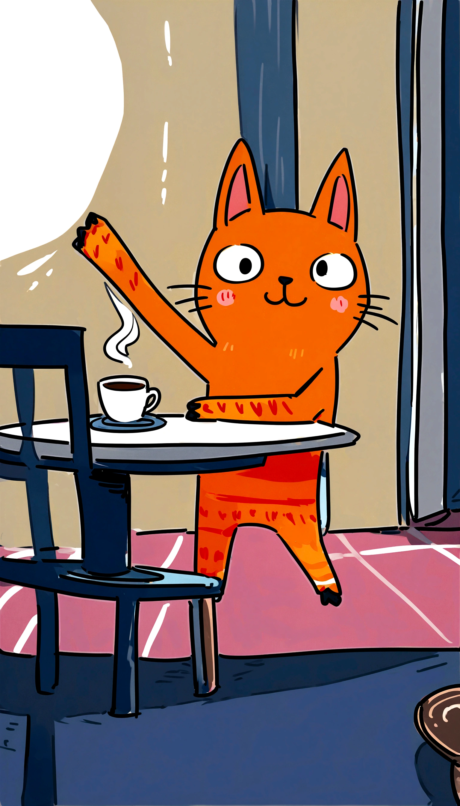 table, coffee,