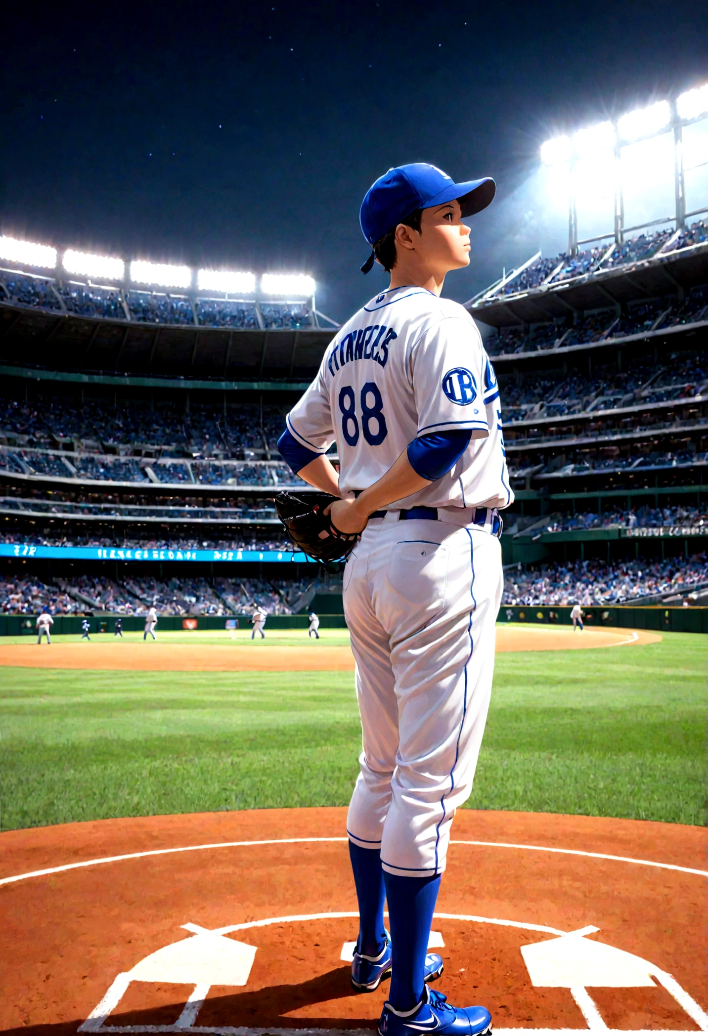 baseball、pitcher、Stadium