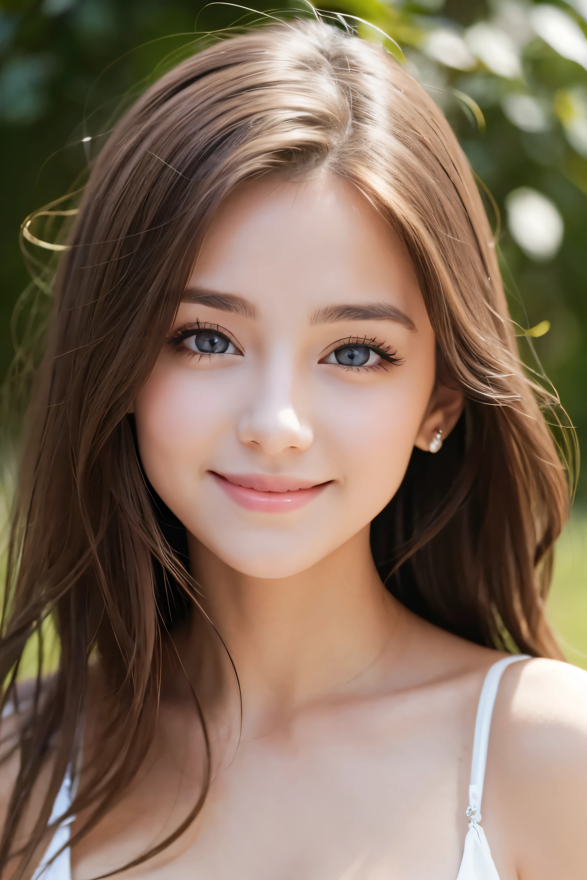 Italian、French、smile、woman、young、Shining eyes、Big eyes、Beauty、beautiful、