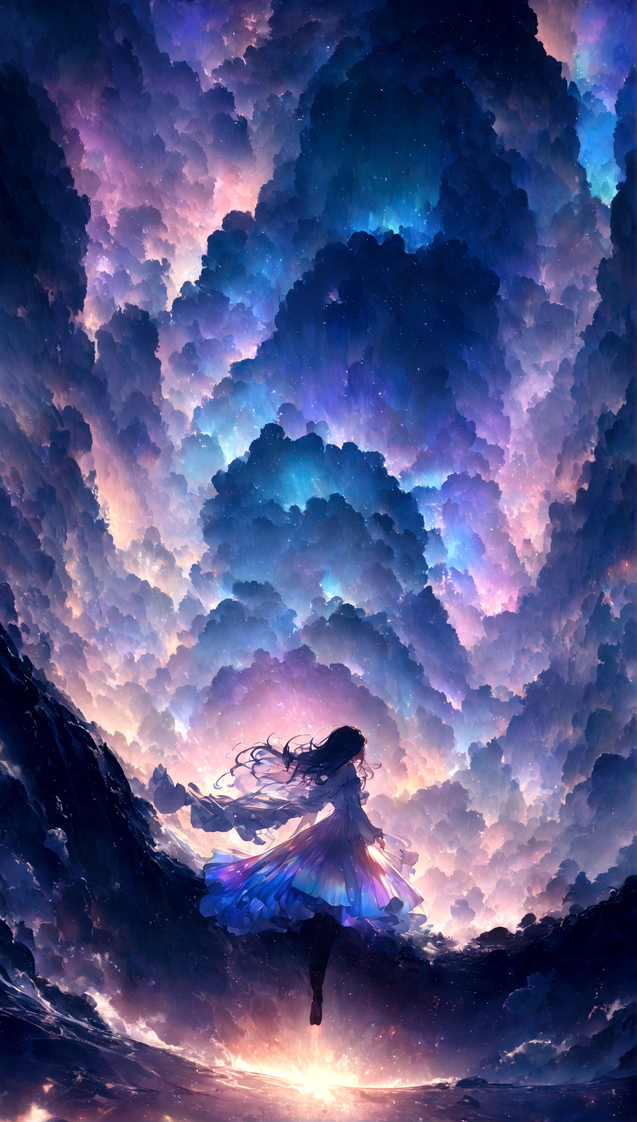 (((a CHROME ANCHOR stuck at the bottom of a DEEP Ocean floor))) shafts of sunlight filtering through the ocean's surface, illuminating the hidden world beneath, create a captivating underwater scene. vertical panorama, Ultra Wide View. UHD, masterpiece, award winning photo, expansive landscape photograph , (a view from below that shows sky above and open field below), (masterpiece:1.2), (best quality), 4k, ultra-detailed, (dynamic composition:1.4), highly detailed, colorful details,( iridescent colors:1.2), (glowing lighting, atmospheric lighting), dreamy, magical, (solo:1.2)