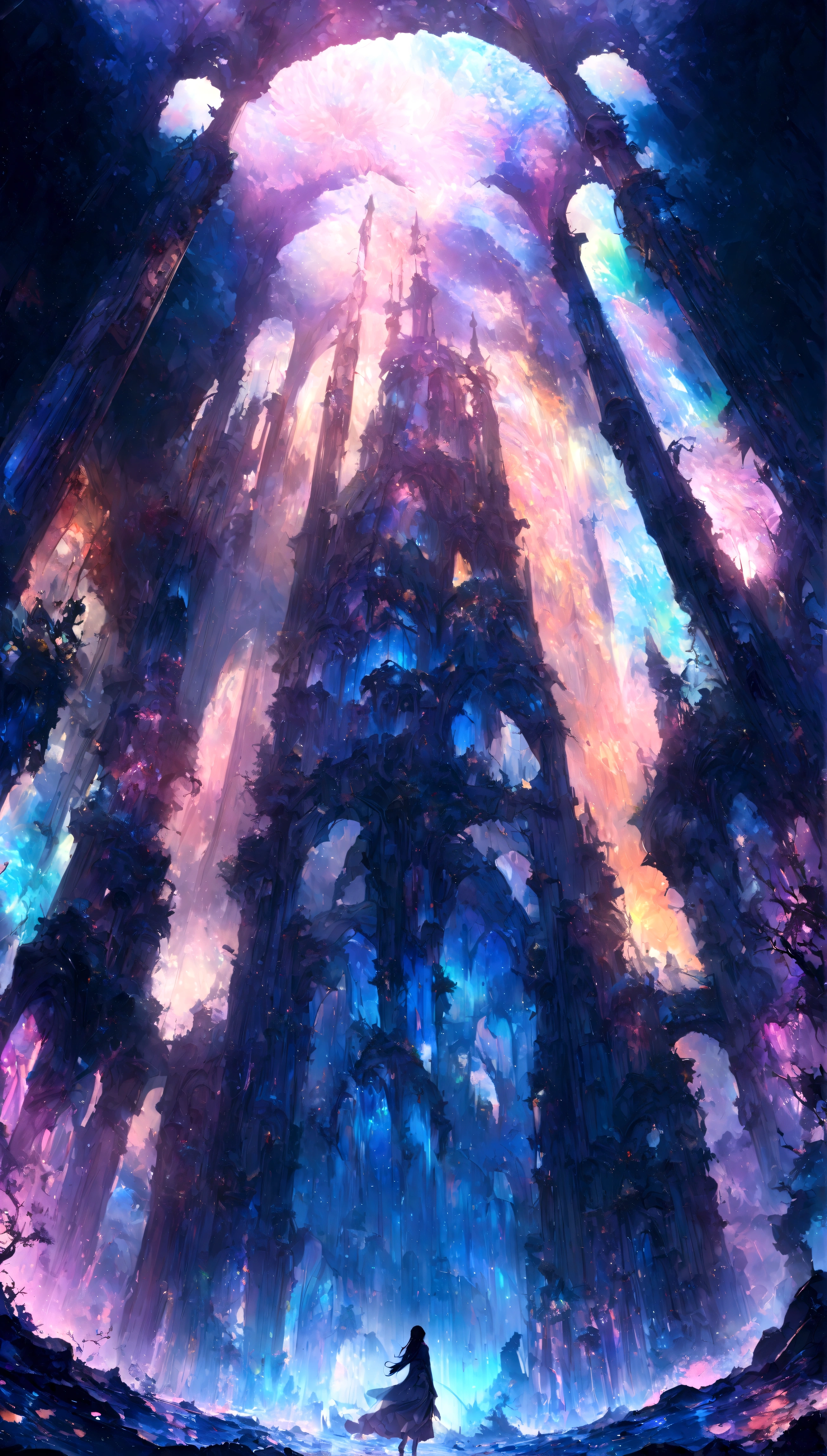 (((a CHROME ANCHOR stuck at the bottom of a DEEP Ocean floor))) shafts of sunlight filtering through the ocean's surface, illuminating the hidden world beneath, create a captivating underwater scene. vertical panorama, Ultra Wide View. UHD, masterpiece, award winning photo, expansive landscape photograph , (a view from below that shows sky above and open field below), (masterpiece:1.2), (best quality), 4k, ultra-detailed, (dynamic composition:1.4), highly detailed, colorful details,( iridescent colors:1.2), (glowing lighting, atmospheric lighting), dreamy, magical, (solo:1.2)