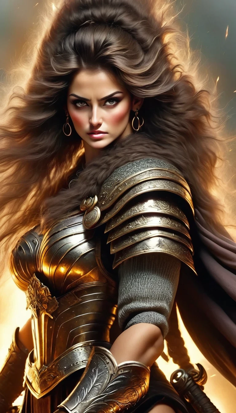 Muscle female tyrant，Extreme Female Warrior