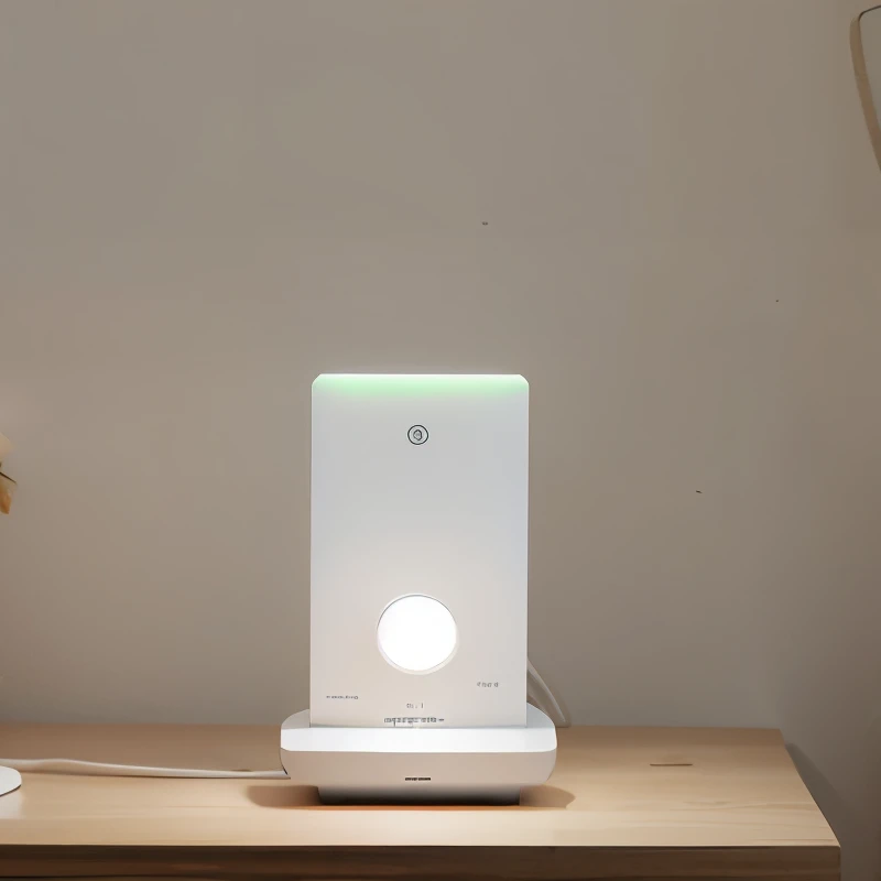 make a picture showing the router and smart bulbs