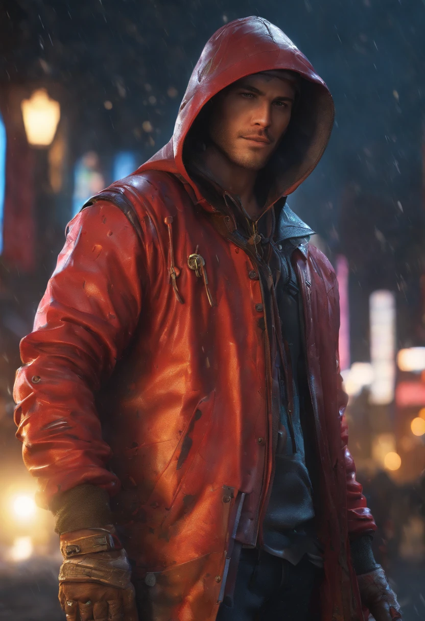 a handsome young man in a hooded jacket, long wavy hair, diffused lighting, fog in the background, dark moody atmosphere, cinematic composition, dramatic lighting, Assassin's Creed style, realistic rendering, detailed facial features, photorealistic, 8k, best quality
Cinematic, Hyper-detailed, insane details, Beautifully color graded, Unreal Engine, DOF, Super-Resolution, Megapixel, Cinematic Lightning, Anti-Aliasing, FKAA, TXAA, RTX, SSAO, Post Processing, Post Production, Tone Mapping, CGI, VFX, SFX, Insanely detailed and intricate, Hyper maximalist, Hyper realistic, Volumetric, Photorealistic, ultra photoreal, ultra-detailed, intricate details, 8K, Super detailed, Full color, Volumetric lightning, HDR, Realistic, Unreal Engine, 16K, Sharp focus, octane render --v testp