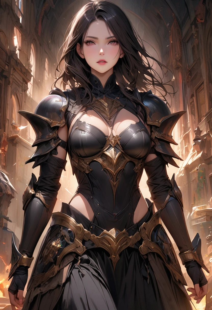 masterpiece, best quality, (extremely detailed CG unity 8k wallpaper), (best quality), (best illustration), (best shadow), absurdres, realistic lighting, (Abyss), beautiful detailed glow, art by PeterMohrBacher,