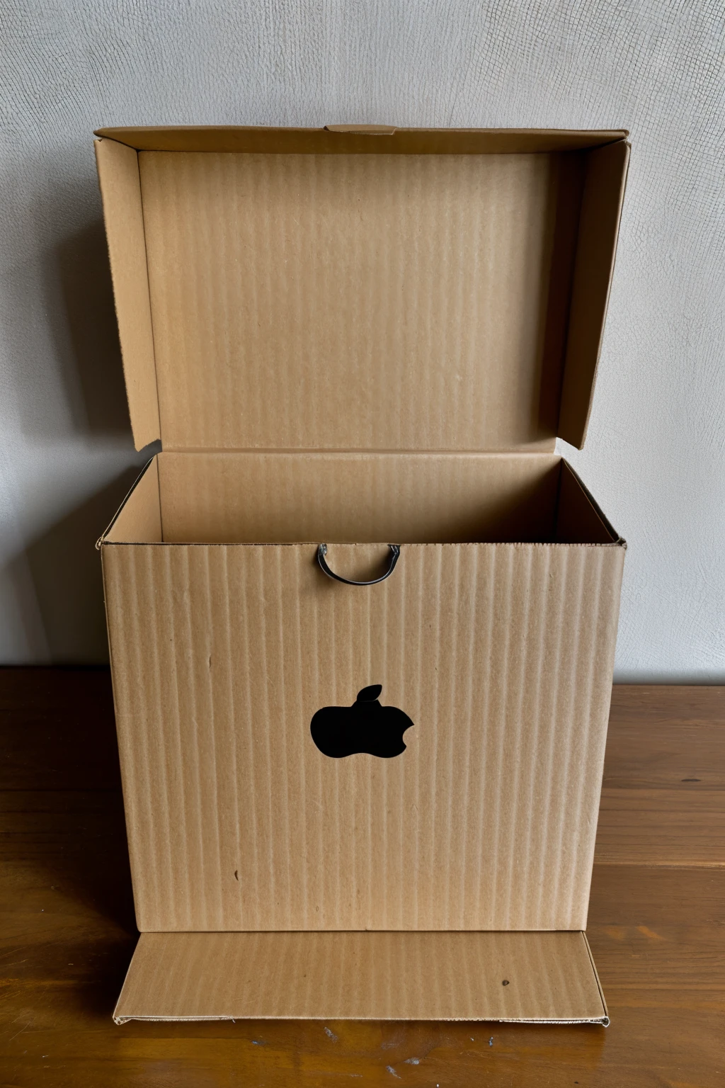 caja cuadrada de carton
