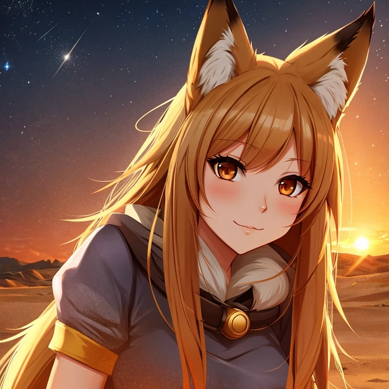 Fox Girl, Fox's Tail, Nine-Tailed Fox,Fox Ears, Black colored hair, Fox Makeup, Kimono with open chest, kimono, Nice body, Avatar, face, Open chest, lewd face, Dominant representation, naughty face,Big Breasts,Emphasize cleavage,Show bare skin、Skin is visible、With legs apart、Show off your thighs、With legs apart、A beautifully patterned kimono、I can see her cleavage、 Body size is 100-70-90!