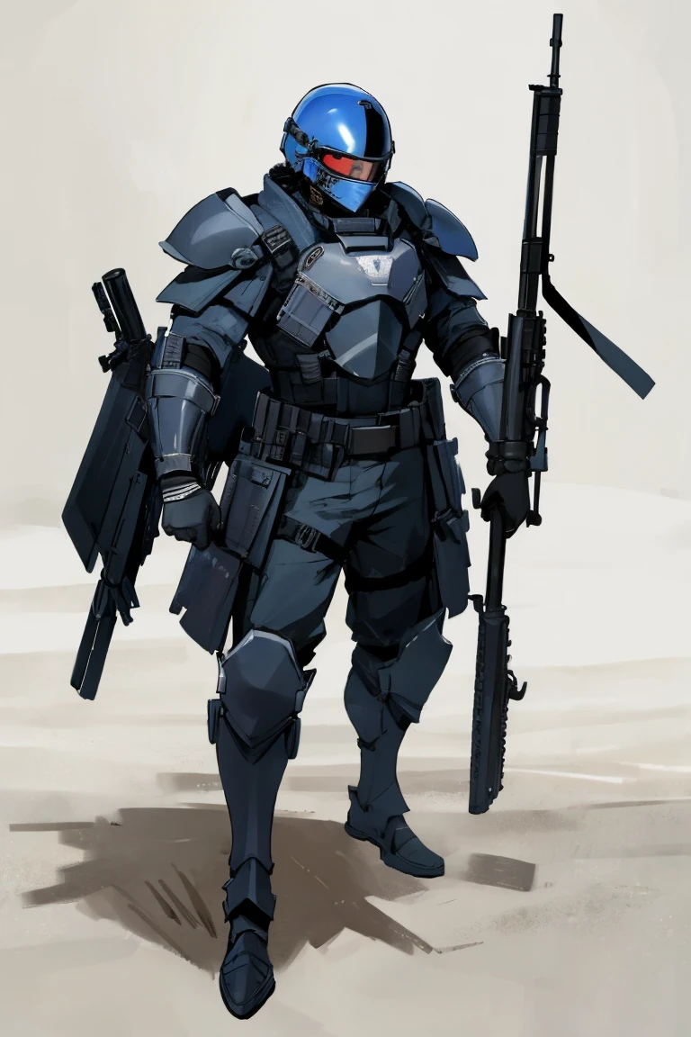 ((highest quality)), ((masterpiece)), (be familiar with),Body Armor,gun,Helmet,male,special forces