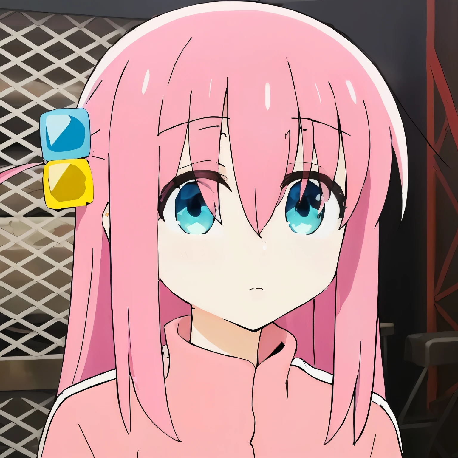 anime girl with pink hair and blue eyes in a pink outfit, anime visual of a cute girl, anime girl named lucy, pink twintail hair and cyan eyes, anime moe artstyle, megumu okada, zero two, humanoid pink female squid girl, anime character, sankakucomplex anime image, haruno sakura, anime best girl, hikari