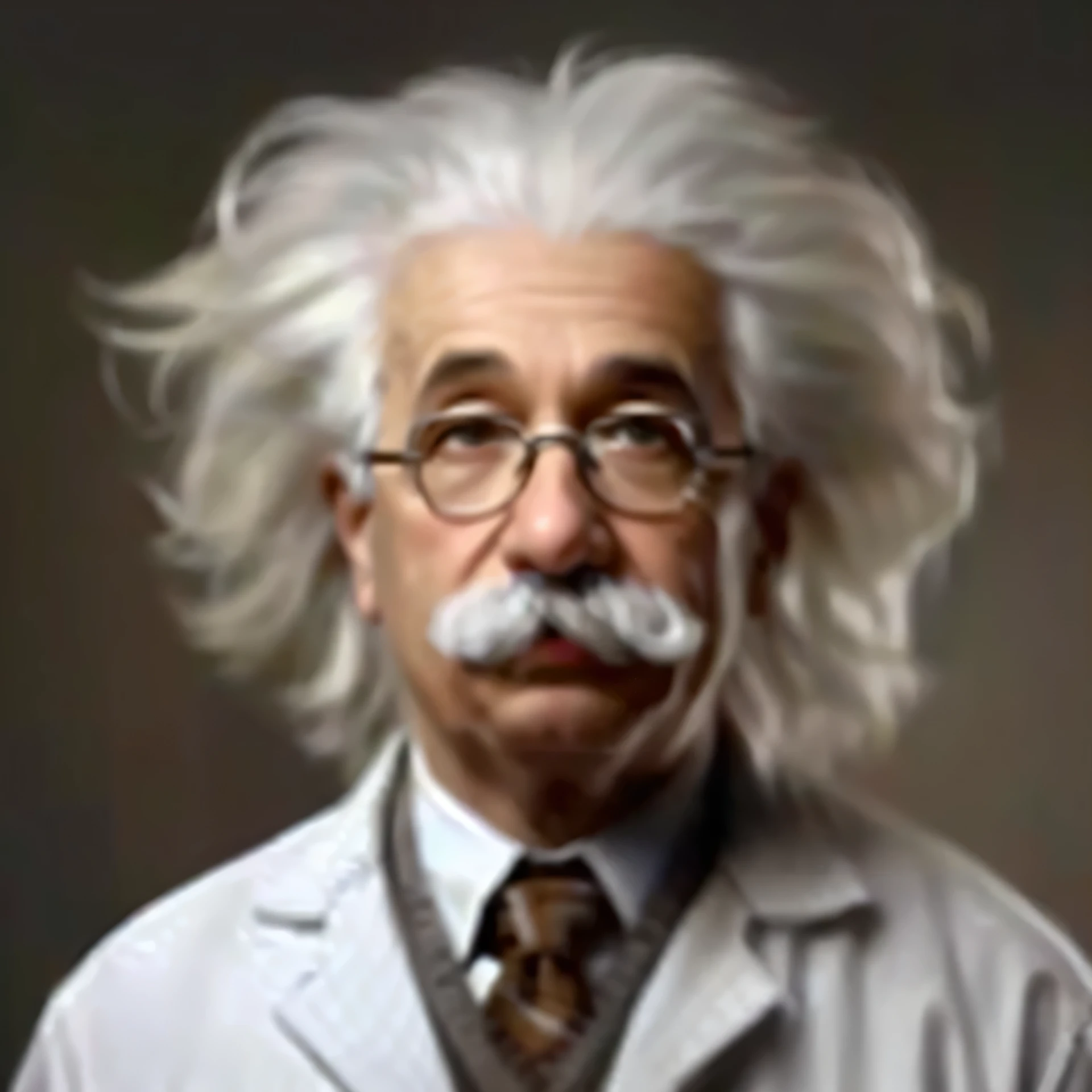 imagem arafada de um homem com bigode e jaleco branco, albert Einstein, Einstein, retrato of albert Einstein, retrato of Einstein, scientist, Inteligente man, retrato photo, mad scientist, chemical, Marcos Twain, Inteligente, : :, imagem viral, Foto do perfil 1024px, closeup retrato shot, retrato!!!!!!, retrato shot, Foto do perfil