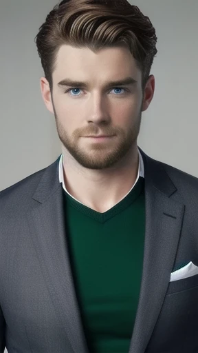 a perfect irish man in the face.