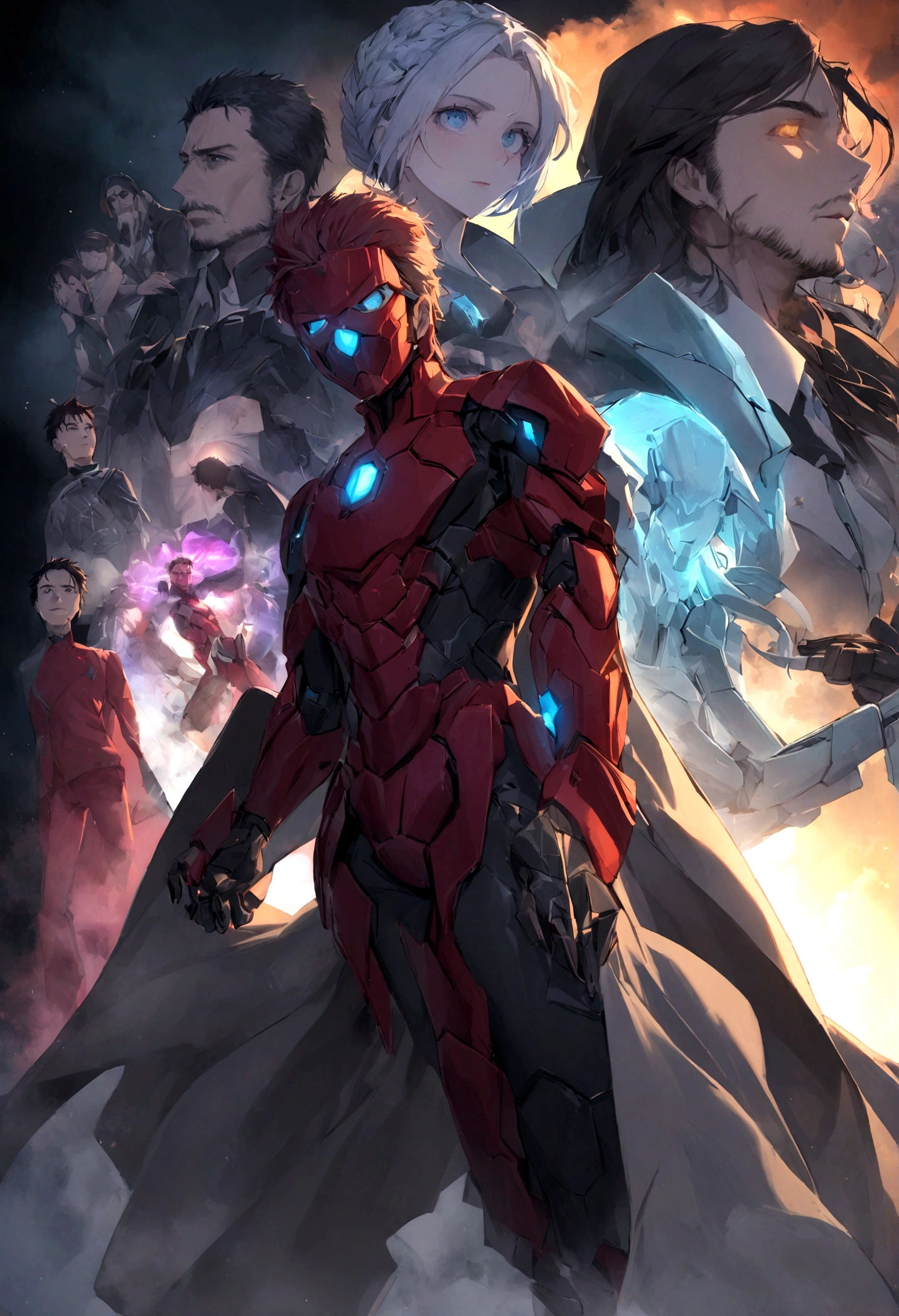 um jovem engenheiro brilhante chamado Riri Williams, que se inspirou no legado de Tony Stark, discovers a hidden file left by Stark himself. EUn this file, Stark was secretly working on groundbreaking technology that could transfer a person&#39;s consciousness into a new, advanced robotic body.

With the help of Stark's AEU assistant, J..A.R.V.EU.S., and some of his own innovations, Riri successfully completes the technology and brings Tony Stark's consciousness back to life in a state-of-the-art EUron Man suit. Stark fica inicialmente desorientado, but quickly adapts to his new situation..

agora, with Tony Stark back in action as EUron Man, ele orienta e trabalha ao lado de Riri Williams, who takes on his own armored personality, "EUronheart." junto, They face new threats to the world and continue to defend the