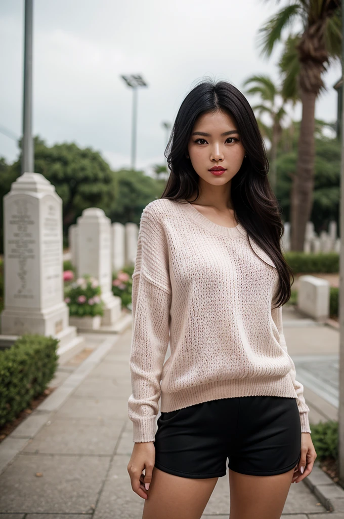 1woman, woman, asian woman, woman, hot woman, asian/Philippines model, beautiful, model, sport shorts, girly shorts, running shorts, casual woman shorts, sweater, cute female sweater, sweater, great figure, perfect proportions, black hair, black hair, black hair, long hair, long black hair, beautifull long black hair, white eyes, perfect beautiful white eyes, detailed white eyes, majestic woman great figure, asian/Philippines, asian woman, light pink lipstick, perfect face, cemeterial face, great body, beautiful body perfect face with white eyes black hair light pink lipstick asian/Philippines,casual clothes, sport shorts, girly shorts, running shorts, casual woman shorts, sweater, cute female sweater, sweater, asian woman, (Thick body, great figure) BREAK highly realistic, perfect image, realistic image, photorealistic, real image, real photo 8k image, high-resolution. [perfect hands, perfect legs, perfect proportions, perfect face, woman] asian woman, beautiful asian woman (white eyes, beautiful white eyes, detailed white eyes) *black hair* *white eyes* *black hair, black hair, long hair, long black hair, beautifull long black hair* *sportshorts for woman* *oversized sweater*
