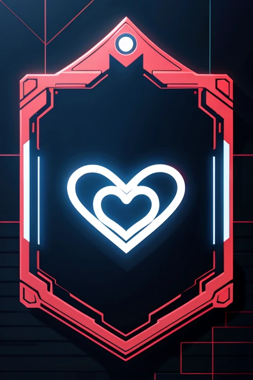 icon of a Heart beat graphic forming a heart solid opened line icon with high performance line out of it, transparent background