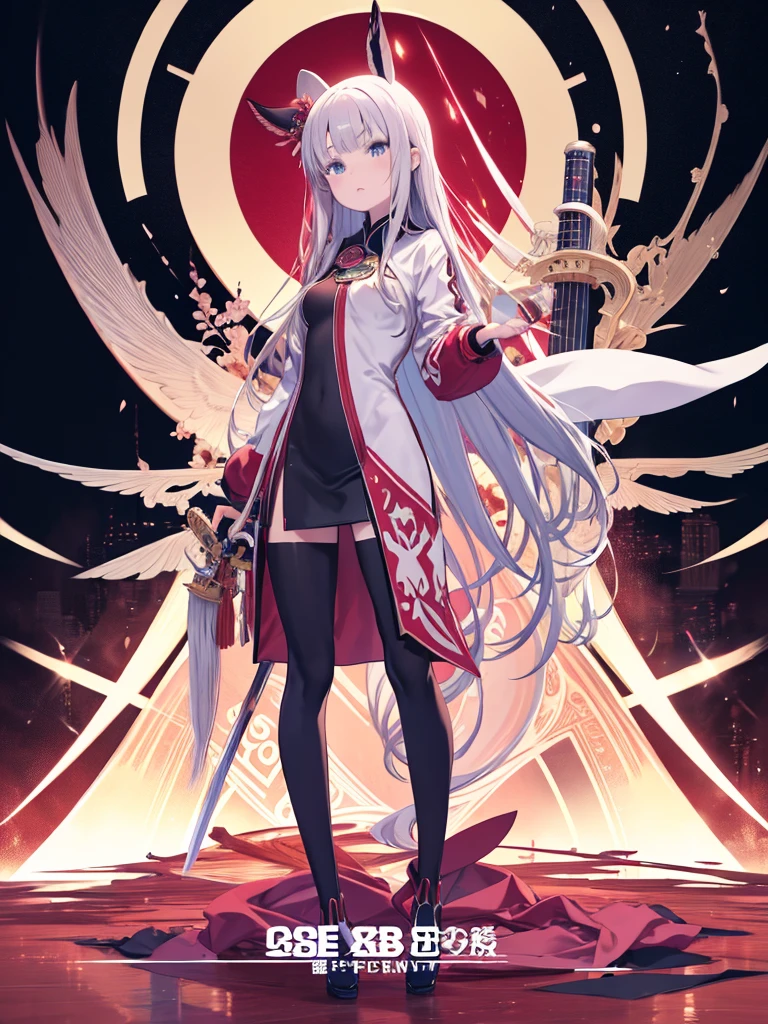 high quality、High resolution、beautiful、Crimson long hair、Anime girl with a sword, Best Anime 4K Konachan Wallpaper, Detailed digital anime art, Detailed anime artワーク, anime art wallpaper 4k, anime art wallpaper 4k, Detailed anime art, anime wallpaper 4k, anime wallpaper 4k, Anime Art Wallpapers 8K, 4k anime wallpaper, 8k high quality詳細アート