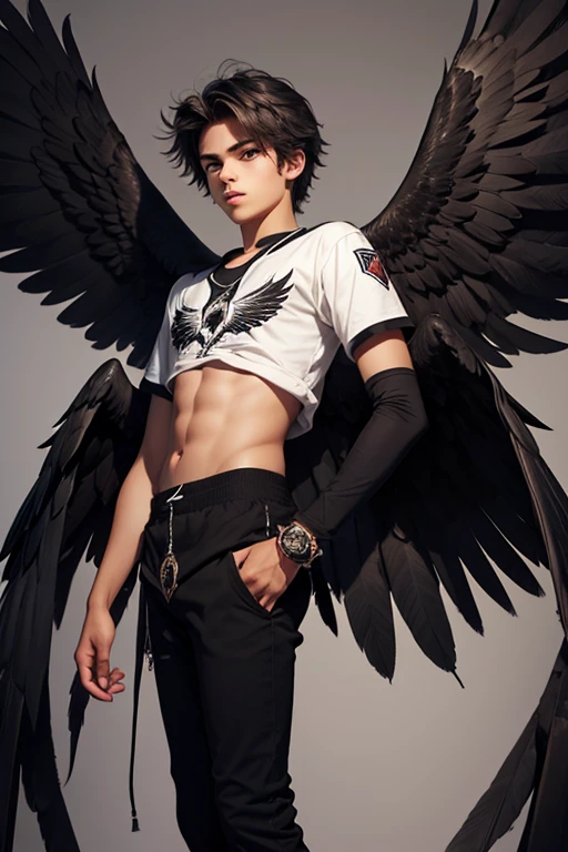 de 16 ano preta.capuz.eagle wings