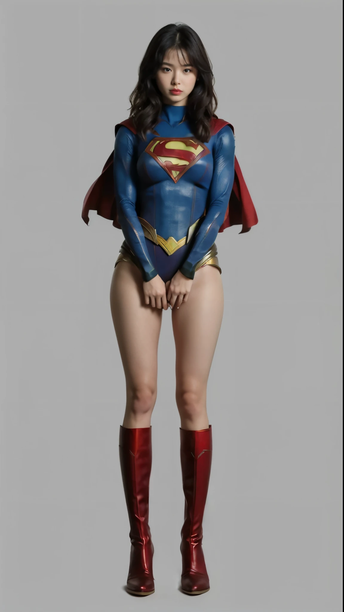 No background、(((Supergirl'The costume was completely destroyed.、There are holes)))、((((Be sure to close your eyes、The face has a sad expression))))、(((((bleeding from the body)))))、((((Liquid flowing from the mouth))))、((defeat、死んだスーパーヒロインSupergirl, weak position, stand on tiptoe、Hanging))、(((It always looks painful)))、(((Painful expression)))、(((shout)))、(((hands and arms Hanging forward)))、(((expression of suffering、Expressions of anguish)))、(((Beautiful legs in black tights.)))、(((sufferingの美しさを法的に表現する)))、((((Make the most of your original images)))、(((A destroyed Supergirl costume)))、(((Beautiful Hair)))、(((suffering)))、(((Beautiful legs need to wear tight black shoes, Wear red boots)))、((Best image quality、8k))、((highest quality、8k、masterpiece:1.3))、(((Preserve background )))、Sharp focus:1.2、Beautiful woman with perfect figure:1.lim Abs:1.2、Wet body:1.5、Highly detailed face and skin texture、8k