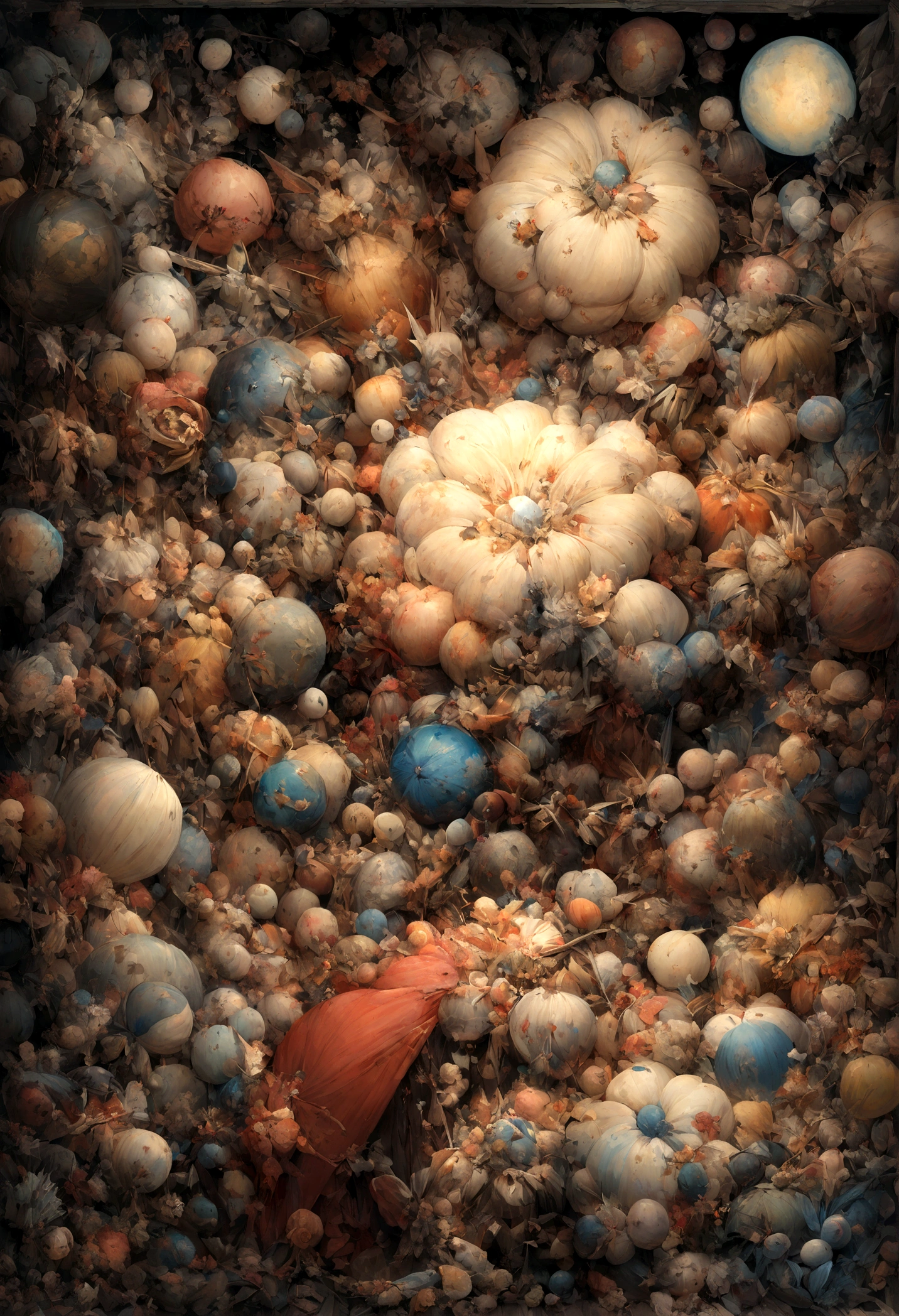 demon yeux bleu、lune bleue、Beaucoup de light bleue，Enhanced facial close-up，Ambilight，Les couleurs sont vives et lumineuses，Fond noir，brume，detailed representation，Rich details，Explosion ;imagination，Surrealist，Ultra-realistic，8k，light，Effet aura 
