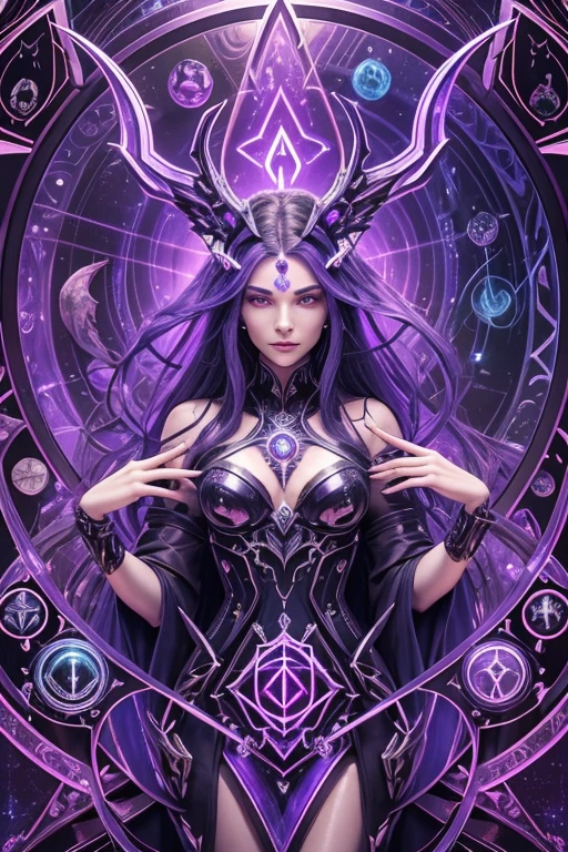 Black Light Art，Glow in the Dark Tattoo，Half demon half god seamless fusion back tattoo，Melancholy atmosphere，Symmetrical balance，Gothic horror，Dark Fantasy，masterpiece，Best quality，8k，Ultra Detail，Clear focus，