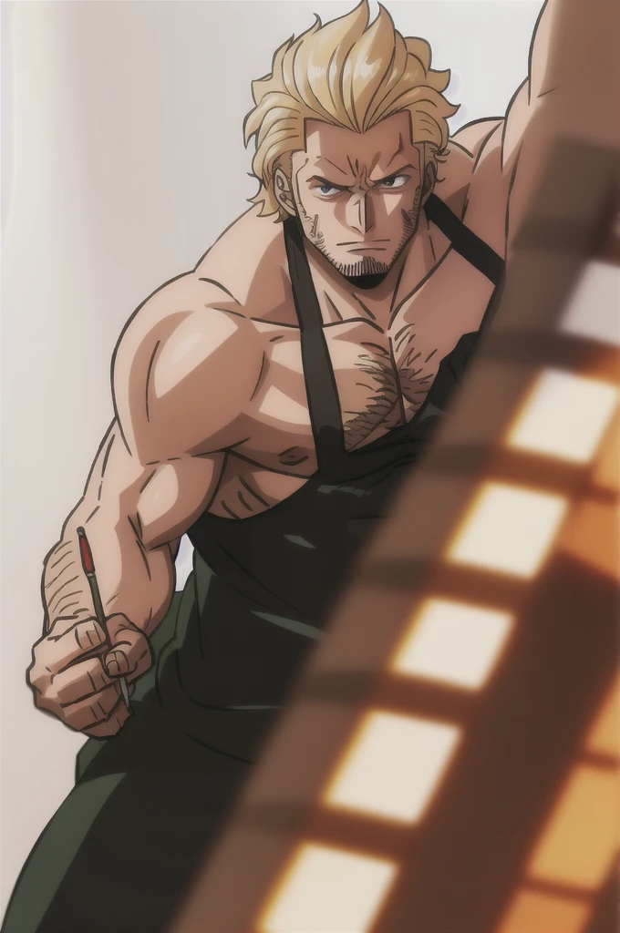 man 1.75 tall, light hair and dark eyes, defined weight of 75 kilos, extroverted, he is 27 years old