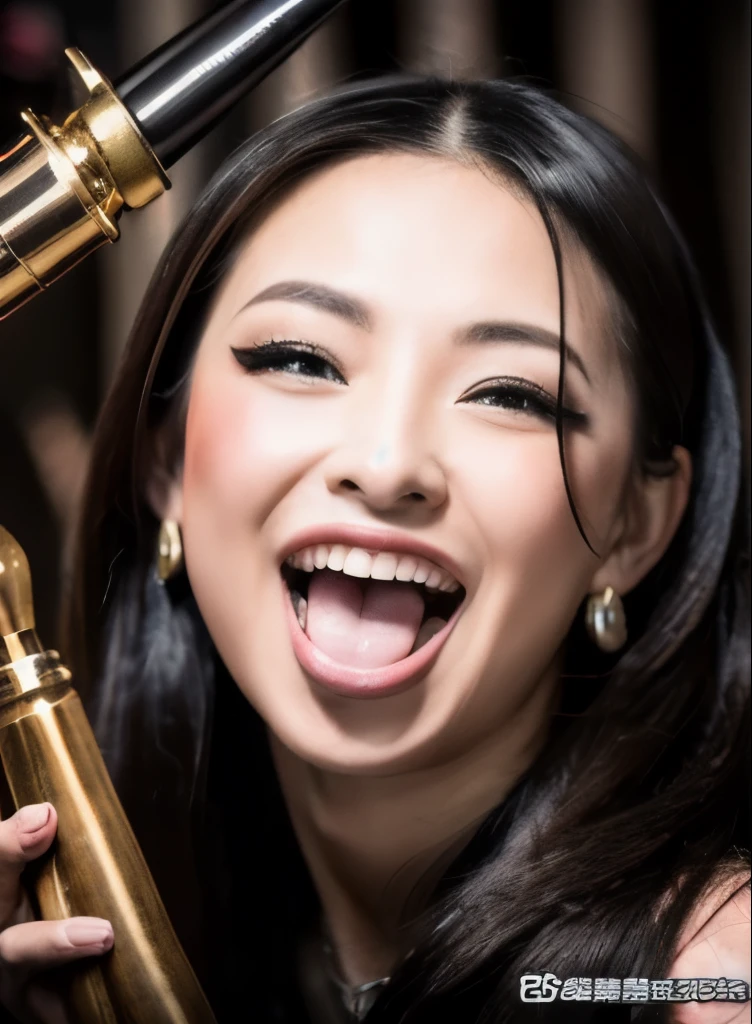 (8K、highest quality、masterpiece:1.2)、(Real、Photorealistic:1.37)、Super detailed、Beautiful new mistress from Japan、Vulgar smile、Sticking out tongue、10 heads、Small face、Tattoo、Mistress with torture tools、femdom、Mistresses who enjoy abuse、Insane smile、I love urethra play abuse teasing