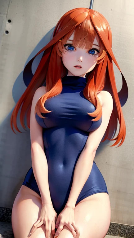Top quality 4K Highest quality Nakano Satsuki Beautiful face Beautiful blue eyes No clothes Beautiful body Model-like figure Beautiful red hair 18 years old Perverted Lewd woman Vulgar woman Hoodlum Multiple men Multiple naked Hoodlum men Surrounded by Hoodlum Hoodlum men surround her with their robust penises Treated as a human toilet by men Dirty floors and walls Dirty public toilets Vulgar graffiti on the walls Netorare crying in fear Spreading her legs in cowgirl position Tied to the men&#39;s toilet Violated by many men Many robust penises Tied to the men&#39;s urinal Dirty tattoos all over her body Forced to spread her legs by a delinquent man Cheating with a Hoodlum man Forced to remove her clothes Has her breasts groped by a delinquent man Made to lie face down Has a penis pressed against her while she is lying down Turned to face the viewer Human toilet Cruel abuse Intense play Ruined makeup Dirty graffiti Heart tattoo around the crotch, Lewd mark, Crying, Lots of semen, Condoms filled with semen scattered on the floor, Wearing a collar, Private toilet, Dirty toilet, Lots of semen on the floor, Tied to a urinal, Dirty slums, Lots of graffiti, Vulgar graffiti, Dirty back alley, Used for sexual relief, Drooling, Teasing the viewer, Extreme masochist
