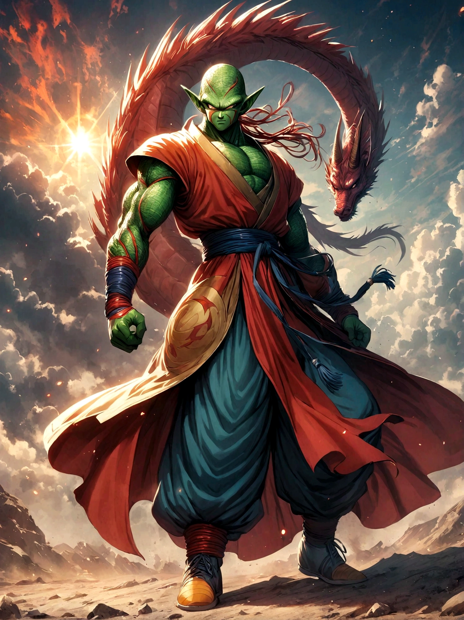 Dragon Ball, Tenkaichi Budokai, Piccolo, Contest,fighting,Martial arts tournament background