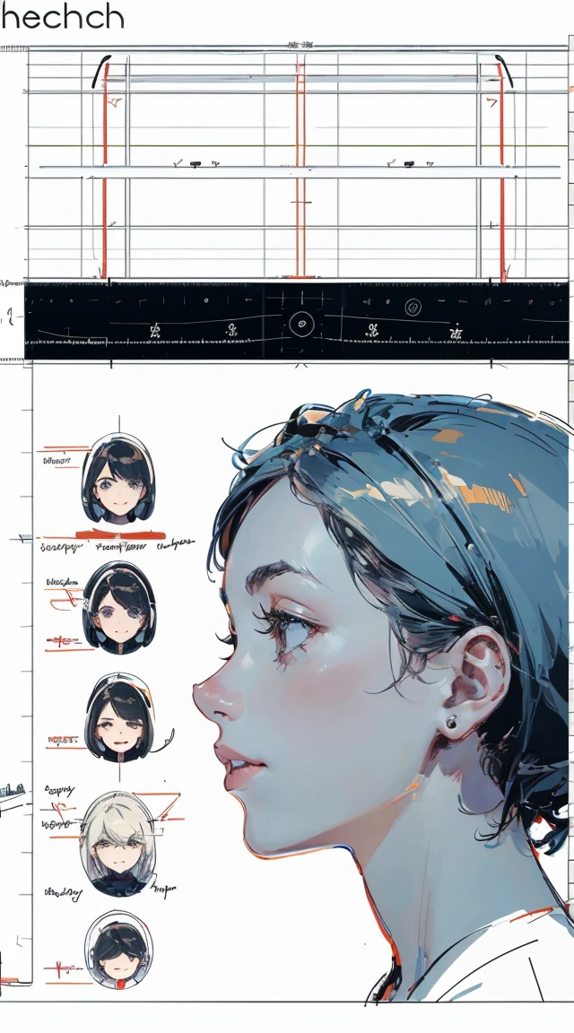 (character design sheet:1.4), (technical diagram:1.4),
(masterpiece), (best quality),
1girl, (perfect face:1.2), (beautiful face:1.2), black hair, short hair,
, school bag,
happy, high resolution, intricate,