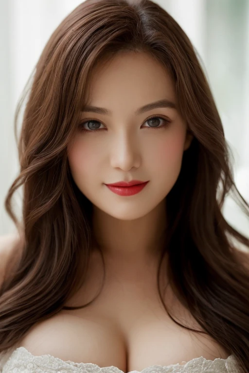 1950 Beautiful sexy Parisian woman looking lovingly at the camera after having sex, bedroom eyes, super sultry, hair parted to one side, in love, smiling seductively, she is wearing a man’s white dress collar shirt showing some cleavage, hyper detailed, ultra sharp, long auburn hair, 8k, (insanely detailed:1.5), face photograph, 20 megapixel, canon eos r3, detailed skin, pale skin, non nude