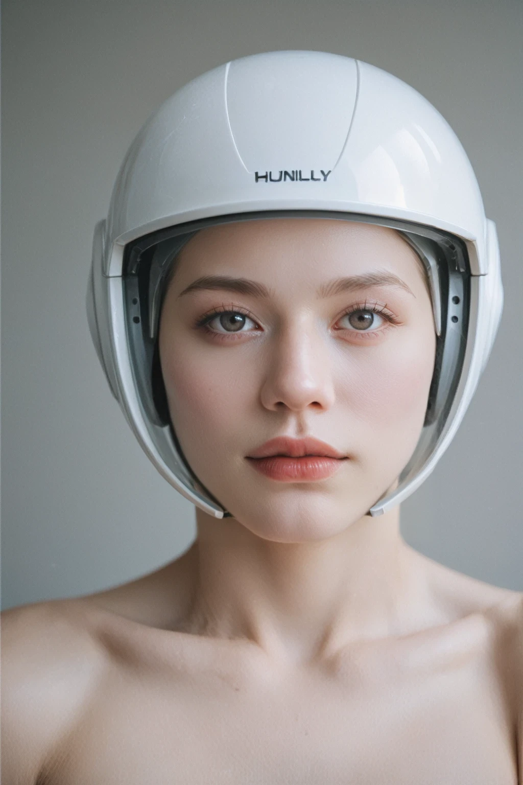 score_9, score_8_up, score_7_up, score_6_up, realistic hyperdetailed portrait photo, unholy chrome-demon-robot with electrical-helmet