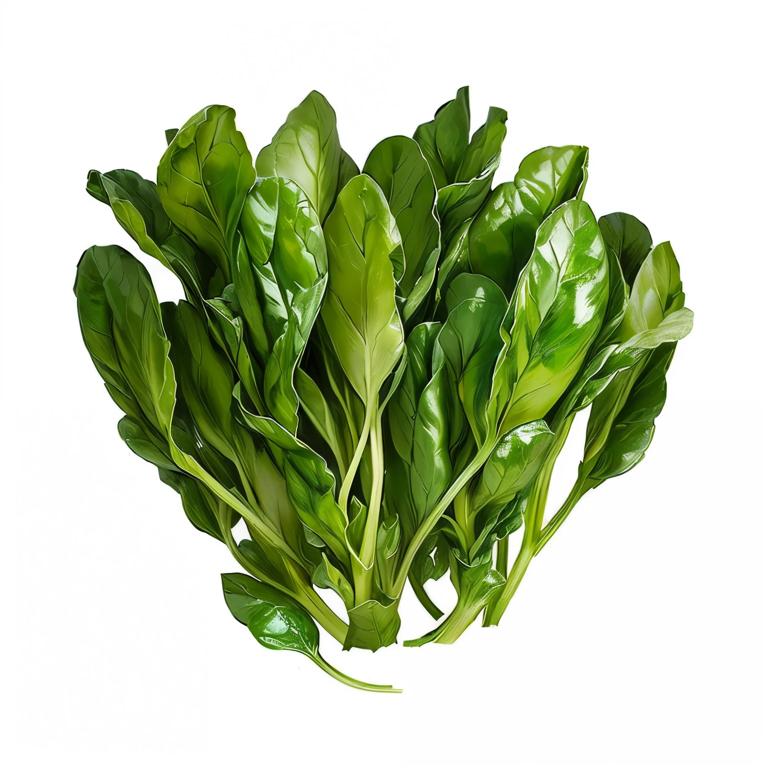 Close up of a bunch of spinach leaves on a white surface, very large basil leaves, basil, fresh basil, basil l