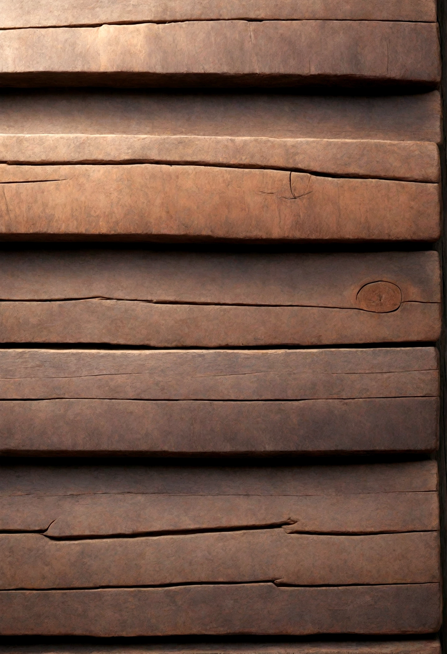close-up, old wooden plank with detailed texture, rough surface, tied with thick ropes at each corner, studio lighting, natural colors, high resolution --ar 16:9
