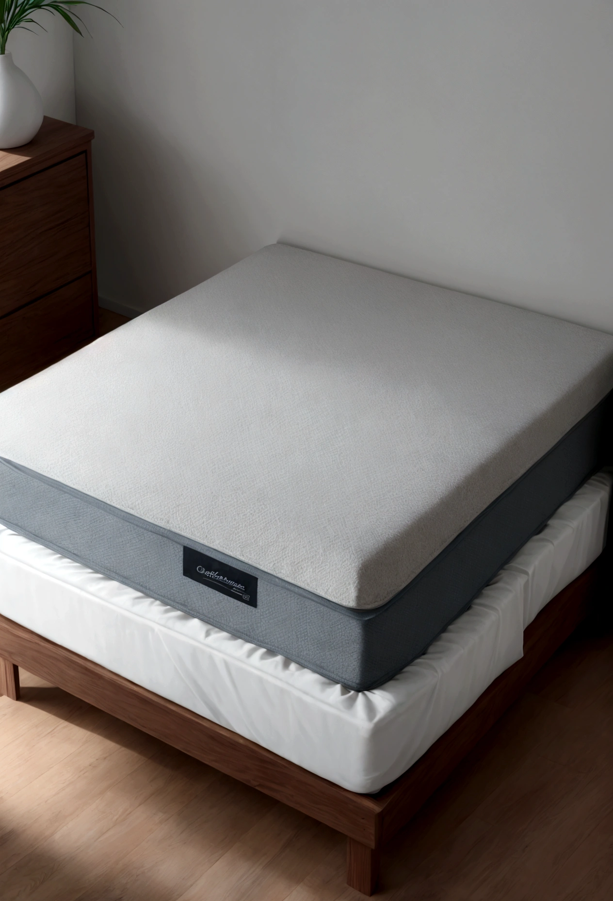 mattress with different density, two side with different collor