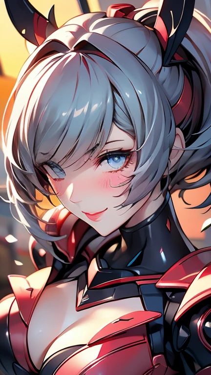 ((((highest quality)))), (((Ultra-precision CG 16K))), (((masterpiece))), (((Very detailed))), (((Extremely detailed))), (((Black outline:1.3, Written boundary depth:1.3 , Written soft outline))), Maximum clarity and sharpness,Multilayer Texture, Surface Shading, Cinematic lighting, Beautiful details sparkle ,Perfect Proportions, Limited to one woman, BREAK accurate, Anatomically correct, Highly detailed face and skin texture, drawn in detail, Highly detailed facial and skin texture, Detailed eyes, beautiful hair, Beautiful Japanese Idol face, Beautiful and beautiful eyes, Beautiful body, Beautiful breasts, Beautiful thighs, Beautiful legs, Beautiful fingers, (Beautiful views) , skinny body, ((Beautiful Skin)), ((Skin Texture)) BREAK breast enlarged, large Breasts, perky breast, (blush, smiling:1.3, brown eyes, pink cheek, Double eyelids, Thin eyebrows, narrow eyes:1.3, Natural cheeks, Glossy skin, Fair skin:1.2, (Glossy lips:1.4, shiny lips: 1.4 ), high school student, Attractive adult woman ) , Long-Hair:1.3, straight-Hair:1.3, Hair Intake, Inner hair color, [(gradient hair from navy to yellow:1.4):0.4], BREAK (hurricane blue, (sunrise stance:1.3), (holding weapon:1.3), with japanese sword, mechanized valkyrie girl, anime goddess, armor girl, cool mecha style, anime robotic mixed with organic, anime manga robot!! Beautiful details of luminescence , fluorescent ) , nail art, necklace, Bridal Ring, wearing a watch BREAK ((((from front, from above, closeup face, bust up, plaster figure , sculpture , statue), factory