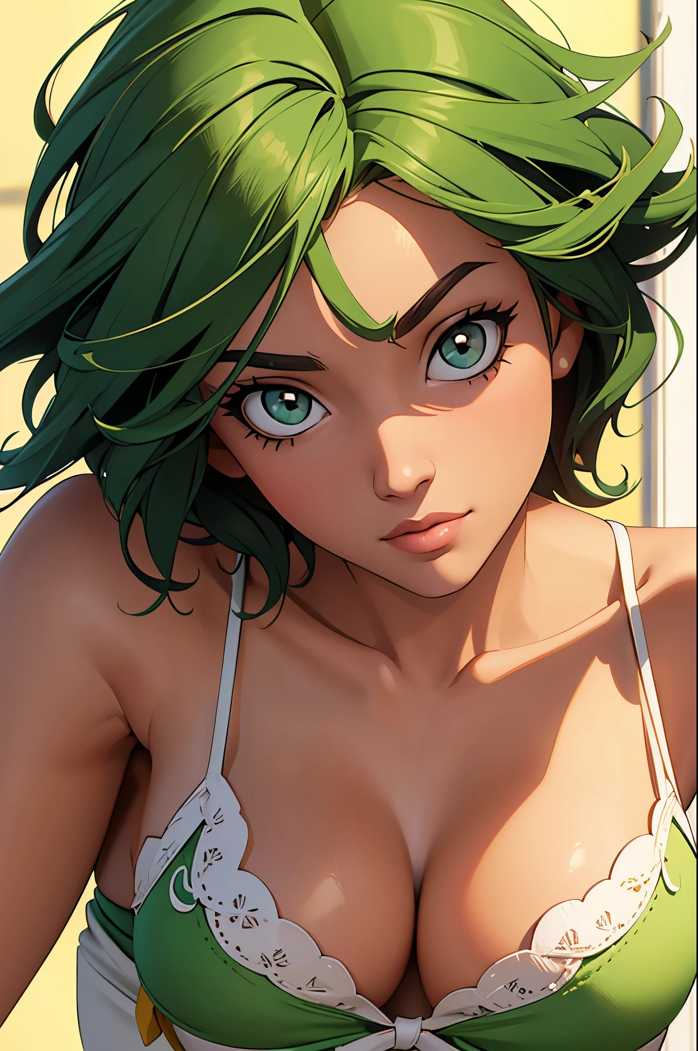 Morena, cabelos pretos, mulher branca, Branco, Linda, definido, messy hair, sorrir, Latim, olhos verdes, short hair, Brasil