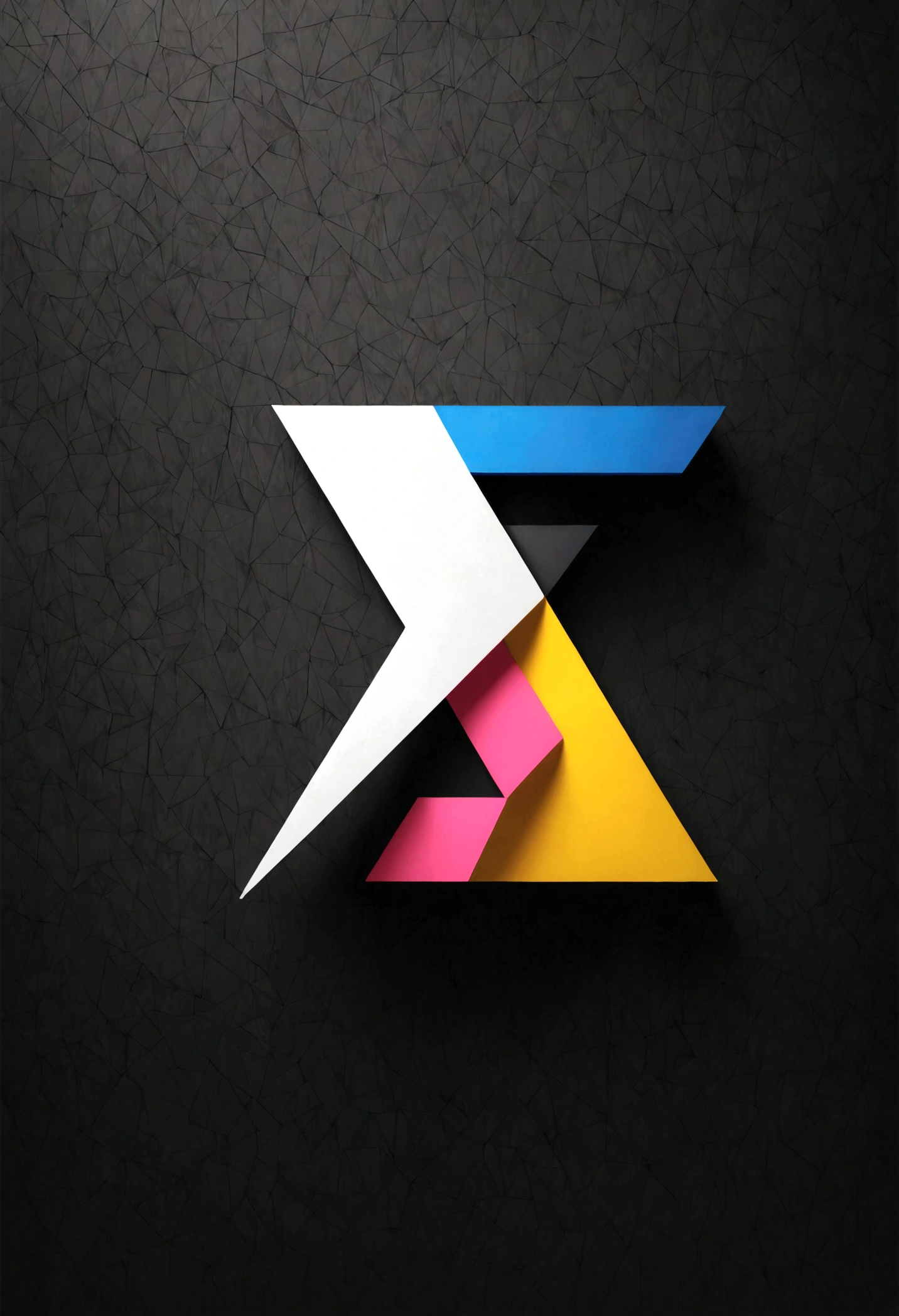 a minimalist abstract alphabet logo design, (best quality,4k,8k,highres,masterpiece:1.2),ultra-detailed,(realistic,photorealistic,photo-realistic:1.37),clean simple geometric shapes,modern minimalist,elegant,abstract geometric patterns,minimalist typography,negative space,dynamic composition,balanced symmetry,high contrast,vibrant colors,3d render,professional studio lighting