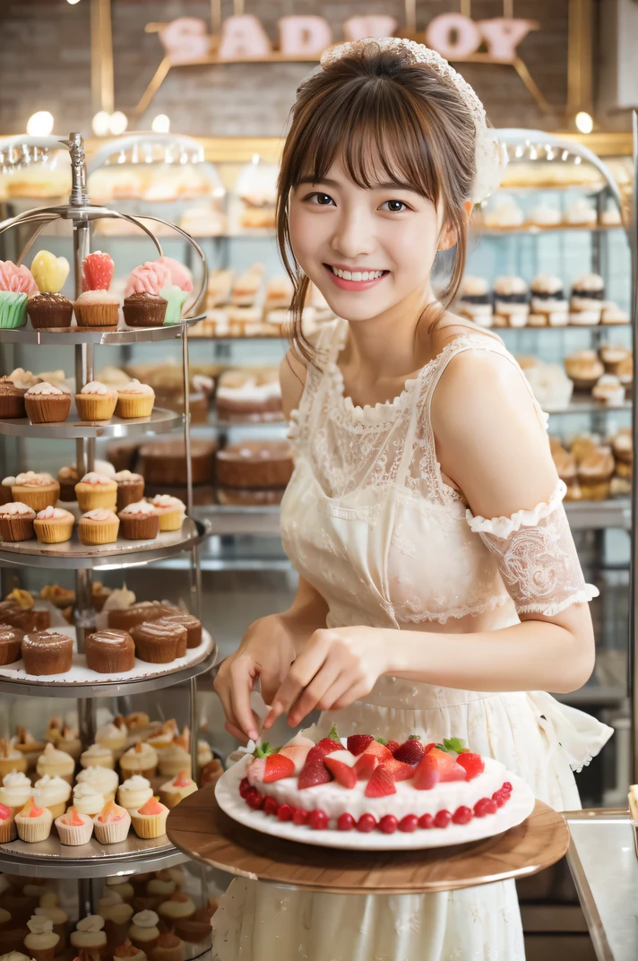 On a sunny afternoon, a group of friends gathered at a cozy café, their laughter filling the air as they indulged in sweet treats. Among them was a girl named Lily, her eyes sparkling with delight as she eagerly dug into a scrumptious parfait. With each spoonful, she savored the harmonious combination of silky ice cream, velvety whipped cream, and an array of vibrant fruits and toppings. The joy on Lily's face mirrored the happiness shared among her friends, as they reveled in the simple pleasure of good company and delectable desserts. In that moment, the café became a haven of laughter, friendship, and the shared love for the heavenly delight of a parfait.