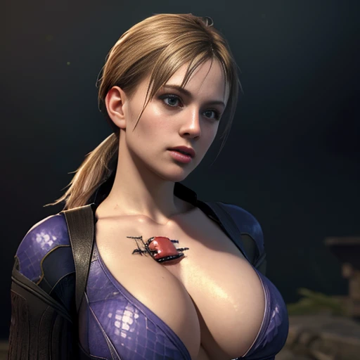 Jill valentine big tit busty resident evil5 Surrealism, game 8k, super detail, UHD, masterpiece, accurate, anatomically correct, high details, high quality, best quality, highres