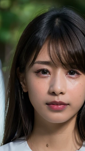 8k, RAW, best quality, ultra high res, 1girl, portrait, closeup, perfect lighting, bangs, standing, crying, shed tears, tears drop, tears on face, sad, innocent face, shining tears in eyes, ((closed lips)), glowing tears, glowing eyes, heartbroken innocent face,
