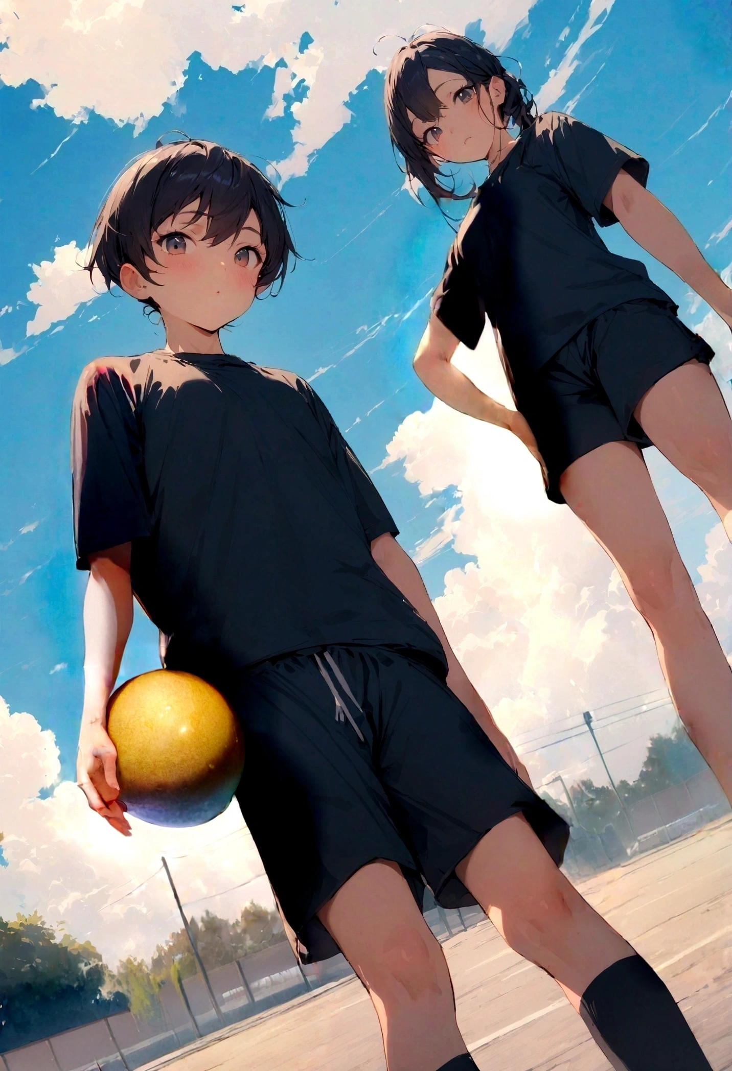 Clean your fingers、Have a yellow ball、Clean your fingertips、Long fingers、Beautiful fingers