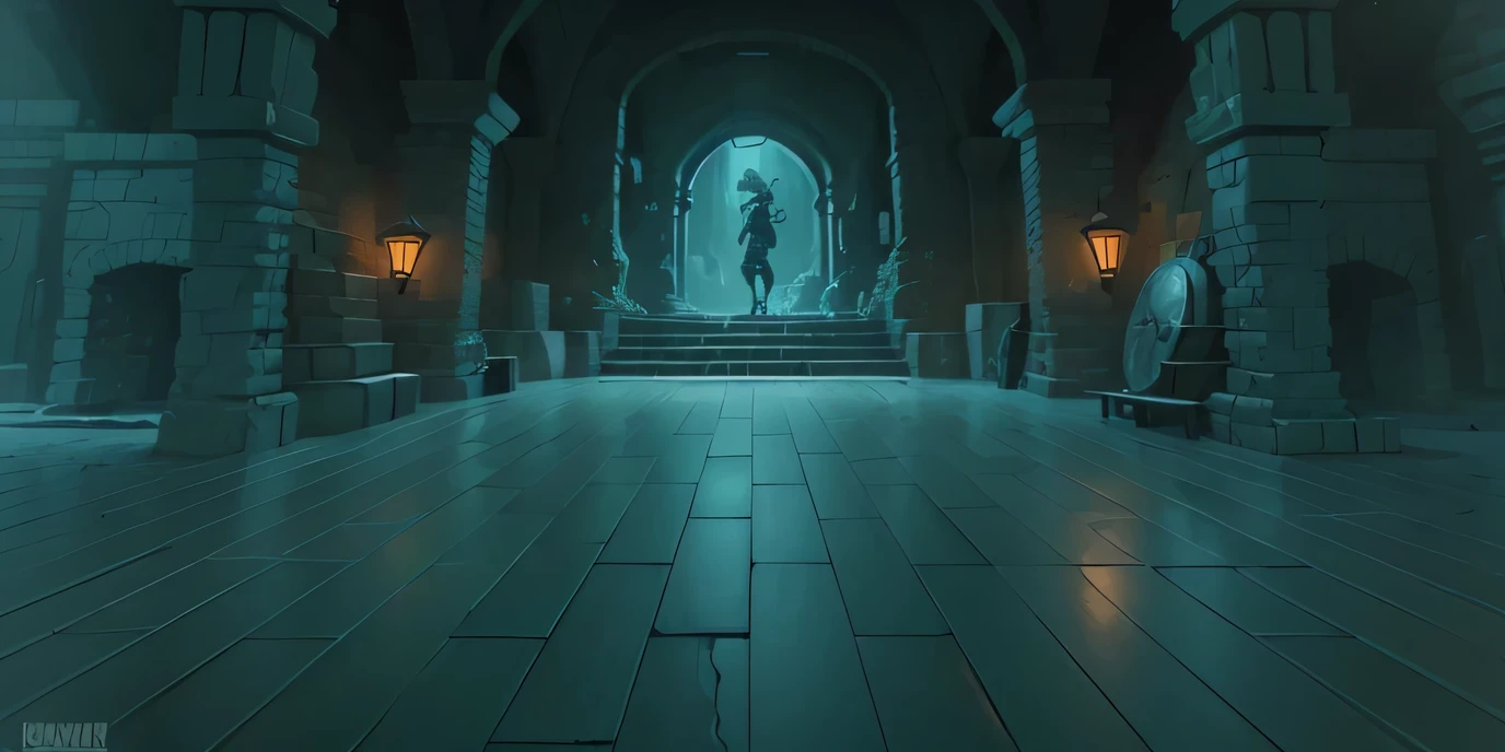 The overall picture is pure,Broken ground,Clean picture,dungeon scene,Clean and flat ground,Vertical Image,Cartoon,Isometric 2D Game Art, masterpiece, Super detailed good quality