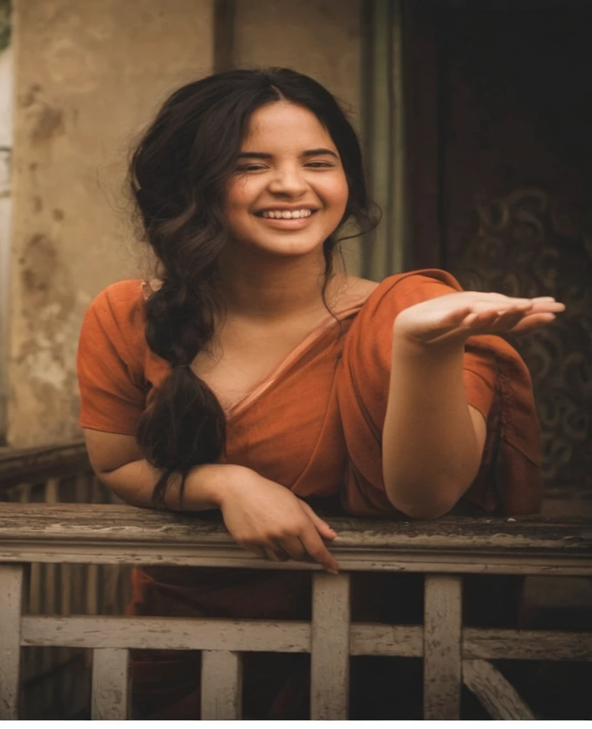 Make a similar girl in the similar pose