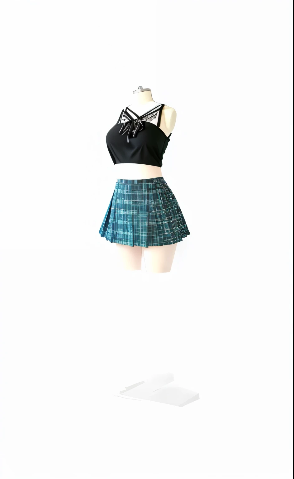 mini skirt,(((clothing))),((no body))White,(((一件令人惊艳的紧身mini skirt)))